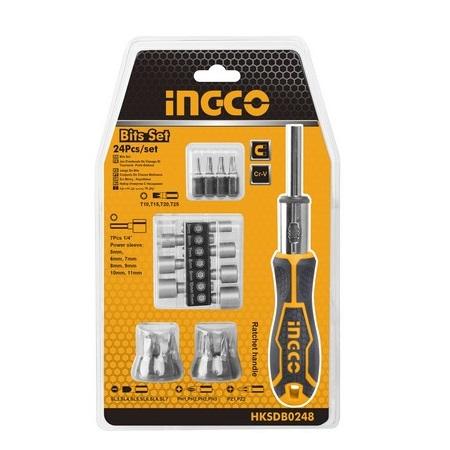 INGCO -  24 Pcs screwdriver set  HKSDB0248