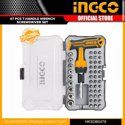 INGCO -  47 Pcs t-handle wrench screwdriver set  HKSDB0478