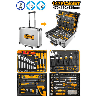 INGCO -  147 Pcs handtools set  HKTHP21471