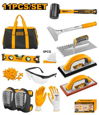 INGCO -  Tiling tools set  HKTTS1108