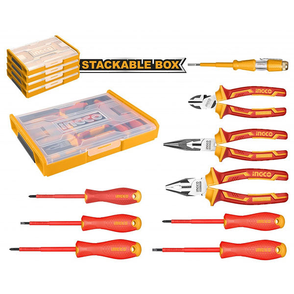 INGCO -  9 Pcs Insulated hand tools set  HKTV01H091