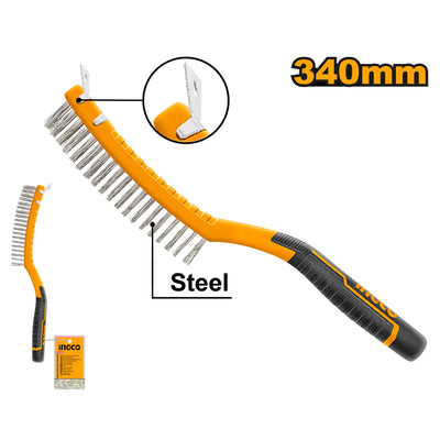 INGCO -  Wire brush 340mm HKTWB3403