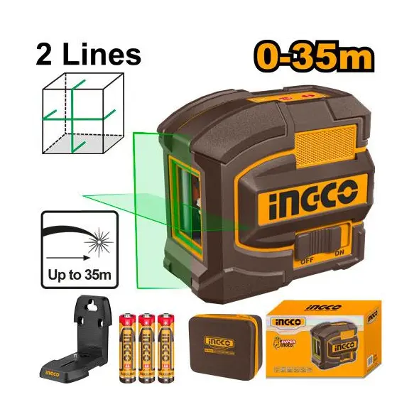INGCO -  Self-leveling line laser 35m HLL156601