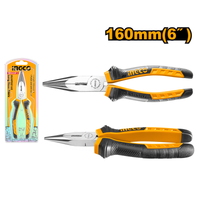 INGCO -  Long nose pliers 160mm HLNP08168