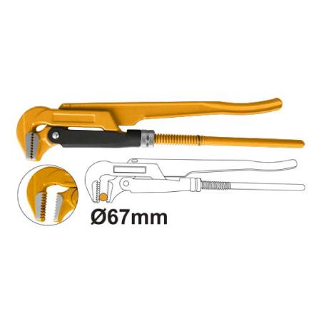 INGCO -  90° Heavy duty swedish pipe wrench 2" HPW04021