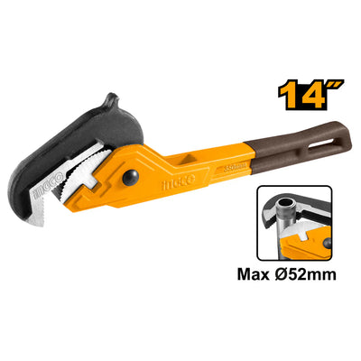 INGCO -  Ratcheting pipe wrench 52mm HPW1414
