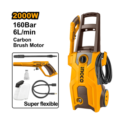 INGCO -  High pressure washer 2000W HPWR20018