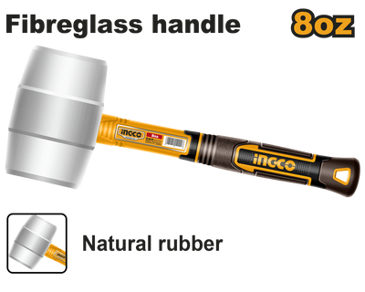 INGCO -  Rubber hammer 220g HRUH8908