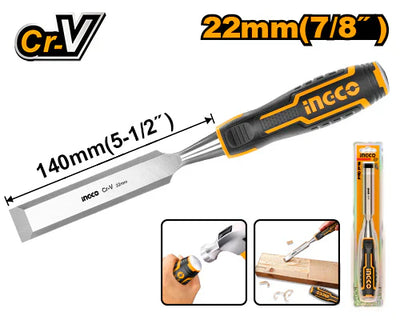 INGCO -  Wood chisel 22mm HWC0822