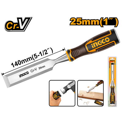 INGCO -  Wood chisel 25mm HWC0825