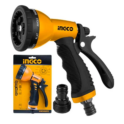 INGCO -  Plastic trigger nozzle 9 spray pattern HWSG092