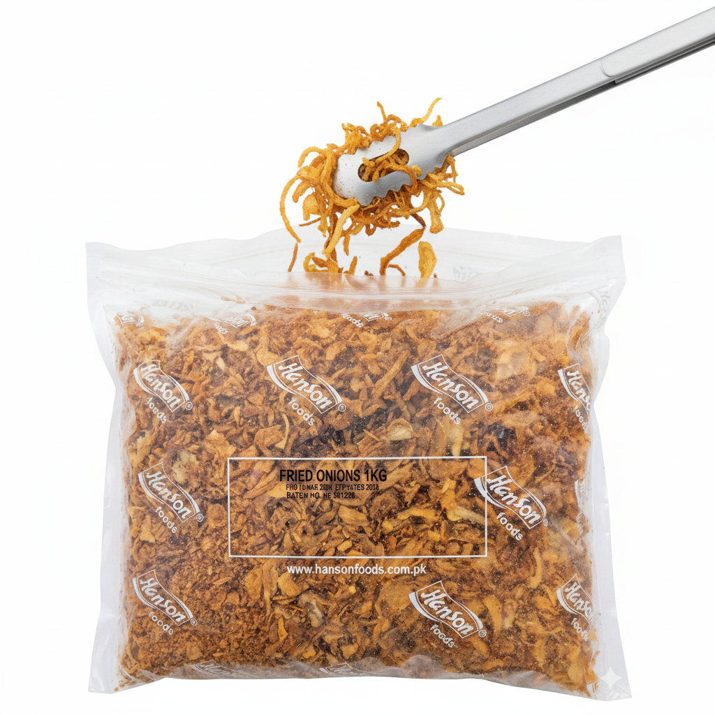 Hanson Foods -  Fried Onion (dark & crispy) - 1kg