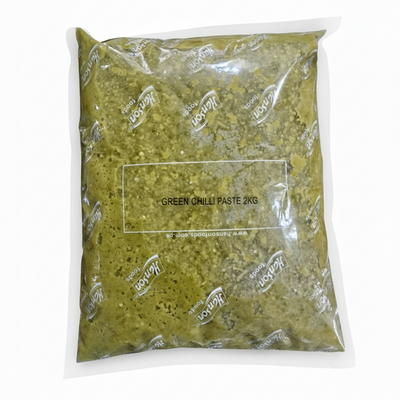 Hanson Foods -  Green Chili Paste - 2kg