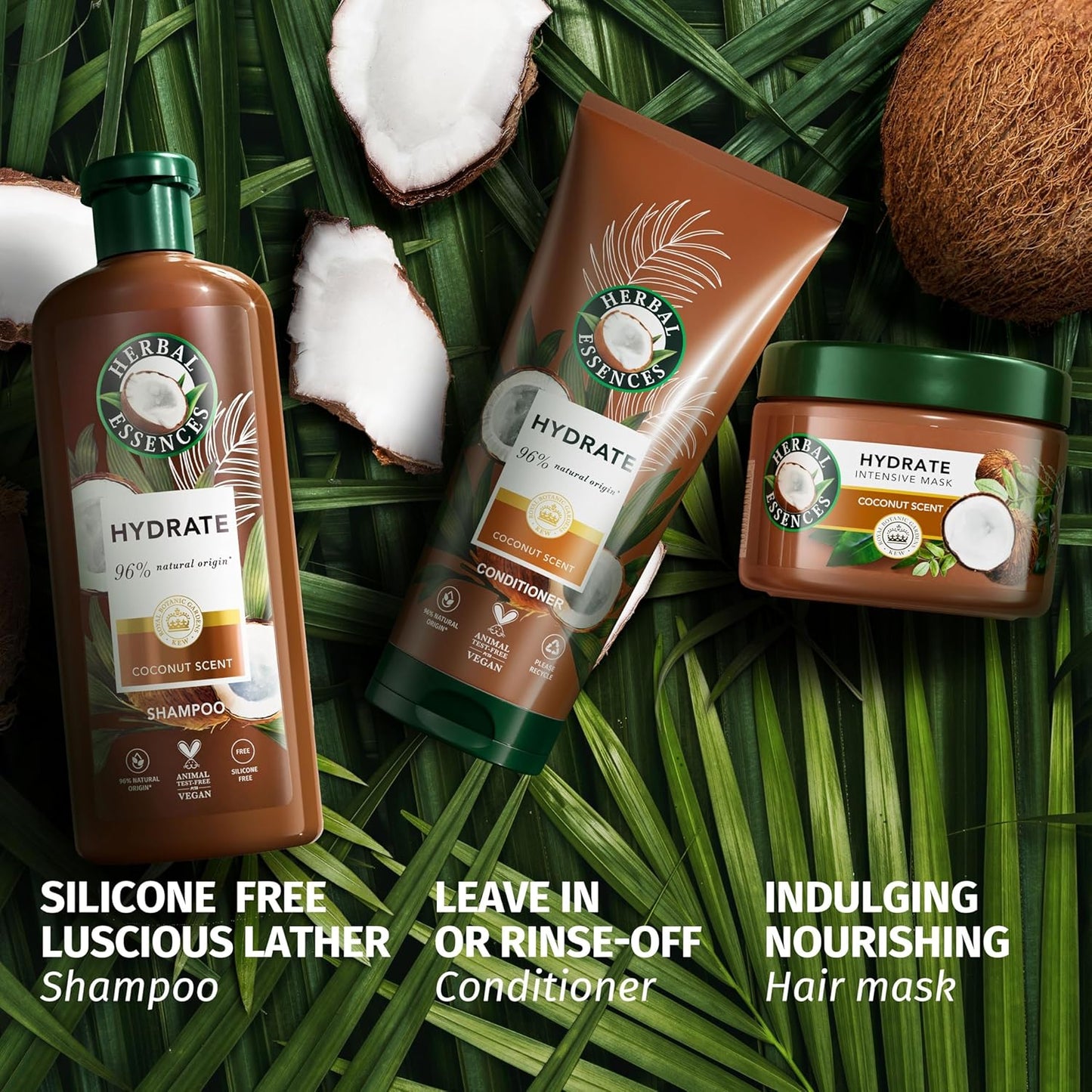 Herbal Essences - Hydrate - Intensive Mask- Coconut Scent - 300 ML