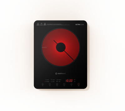 Nutricook - Essential - Infrared Cooker Black - NC-IFC150 - Efficient Heating - Black - 2 Years Warranty