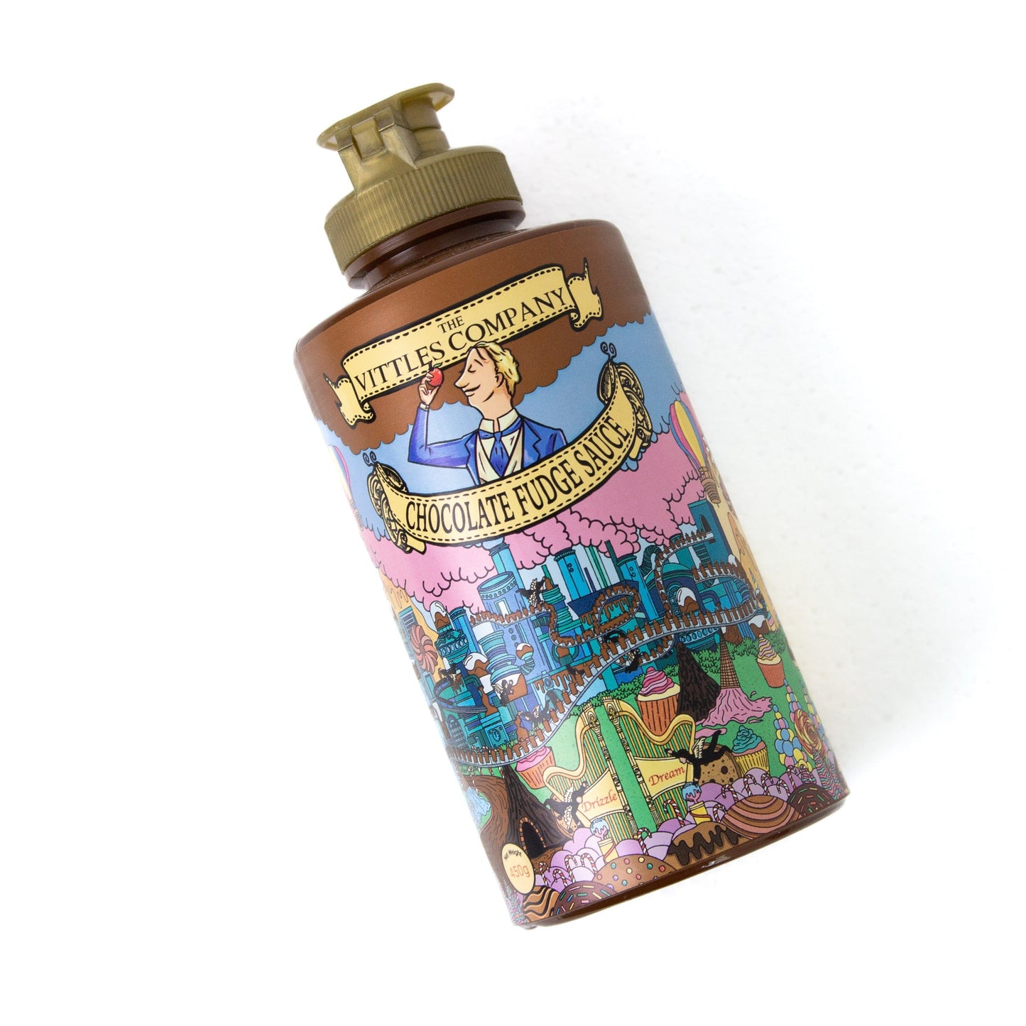 The Vittles Company - Chocolate Fudge - Flavored Sauce - 450g