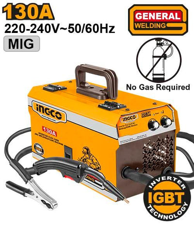 INGCO -  Inverter flux cord arc welding(FCAW) machine 33v ING-FC13012