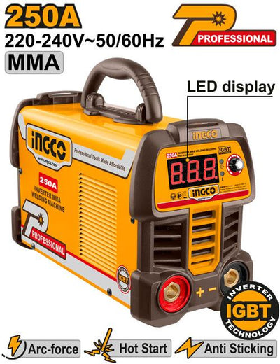 INGCO -  Inverter MMA welding machine 80v ING-MMA25069