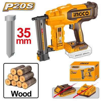 INGCO -  Cordless brad nailer 20v CBNLI2005