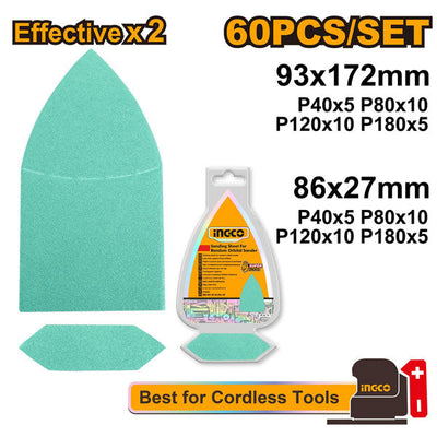 INGCO -  Sanding sheet set  AKTS938660
