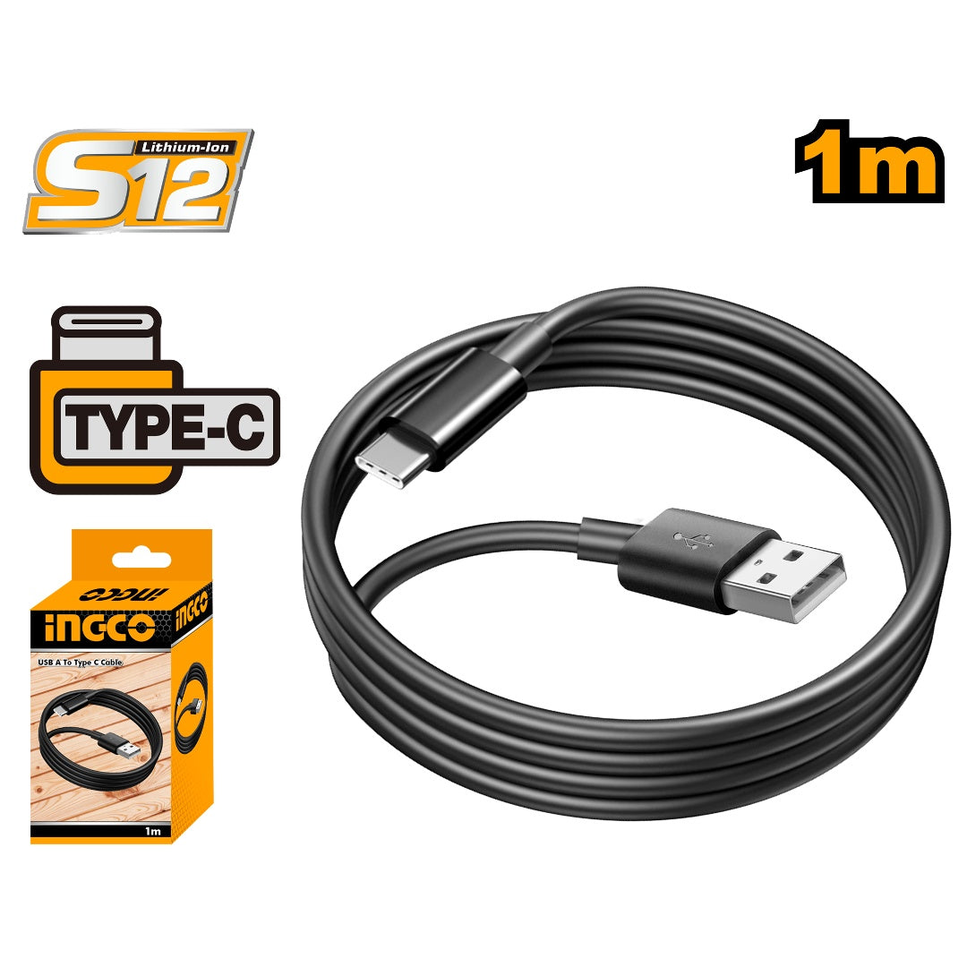 INGCO -  USB type-A to type-C cable  IUCC01
