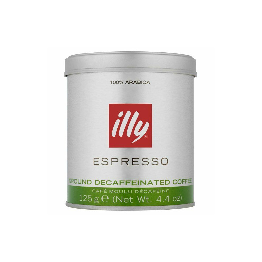 Illy - Classico Decaffeinated - Ground Espresso Coffee - Medium Roast - 125g