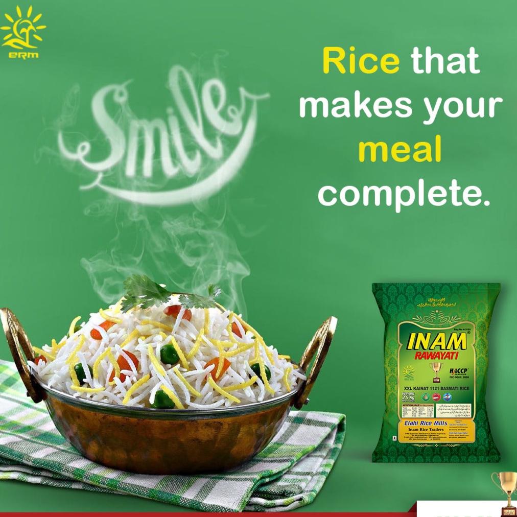 Inam Rice - Riwayati - Kainat Superior Quality Basmati 1121 - XXL - 25 KG