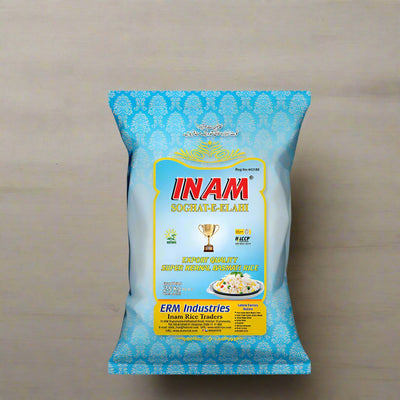 Inam Rice - Soghat E Elahi - Super Kernal Basmati - Double Steam - 25 KG