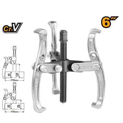 INGCO -  Three jaws puller 3" HGP08036