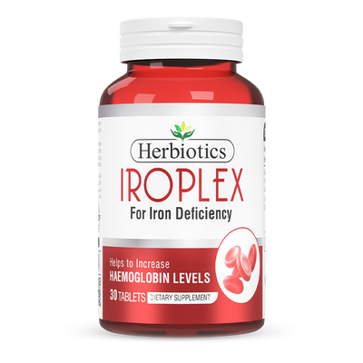 Herbiotics - Iroplex - Supplement - Standard Pack - Anemia Support