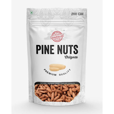 JB - Chilghoza - Pine Nuts - 200 GM - چلگوزا - A Quality - Vacuum Sealed