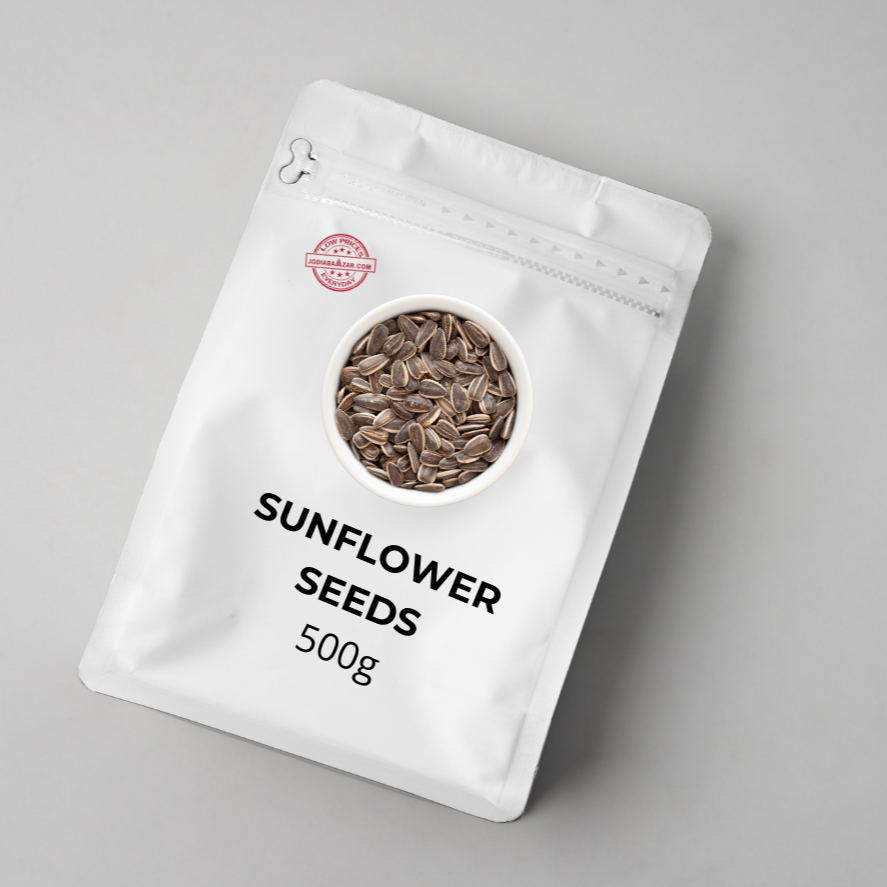 JB - Sunflower Seeds - 500 gm - Suraj Mukhi Beej - سورج مکھی بیج