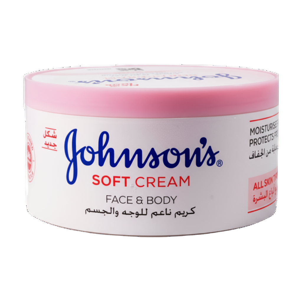 Johnson's - SOFT CREAM - FACE & BODY - 200ml