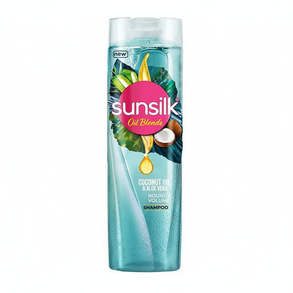 Sunsilk - Shampoo Oil Blends - Coconut Oil & Aloe Vera - 380ml