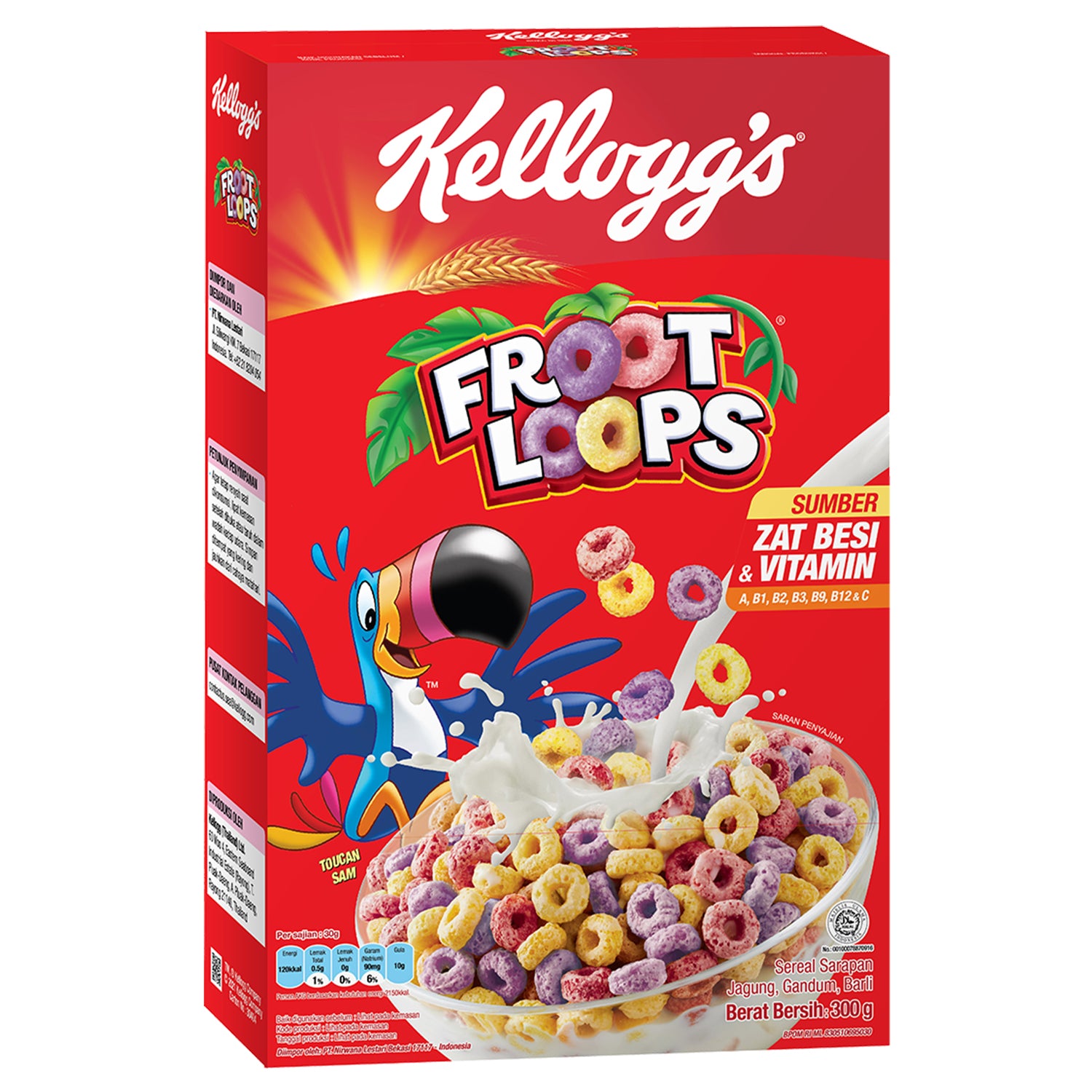Kellogg’s® - Froot Loops® - Breakfast Cereal - 300g