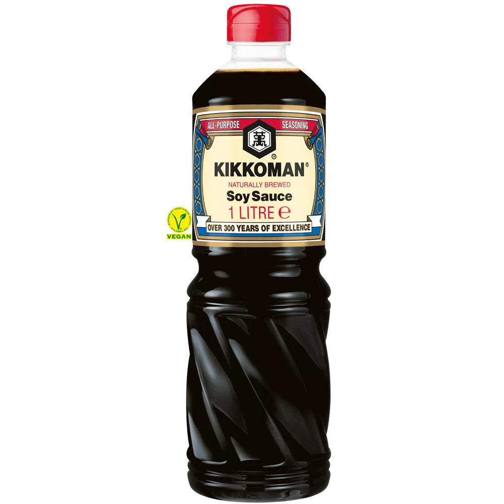 Kikoman - Naturally Brewed Soy Sauce - 1 Liter
