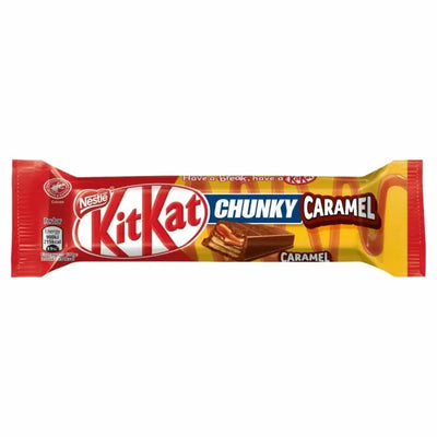 Nestle Kitkat - Chunky - Caramel - Chocolate Wafer Bar - 24 Pc x40 Gm