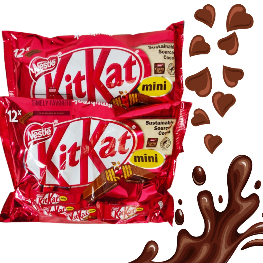KitKat - 2-Finger - Mini - Share Bag - 200G - 12 Fingers (16.7gx12)