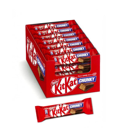 Nestle Kitkat - Chunky - Original Milk - Chocolate Wafer Bar - 36 Pc x40 Gm