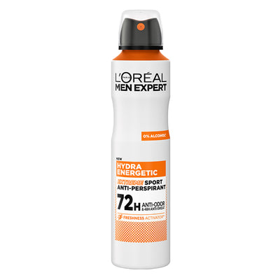 L’Oreal Paris - Men Expert - Hydra Energetic - Anti-Perspirant Spray Deodorant - 250 ml (Copy)