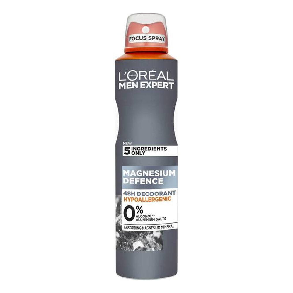 L’Oreal Paris - Men Expert - Magnesium Defence - Anti-Perspirant Spray Deodorant - 250 ml