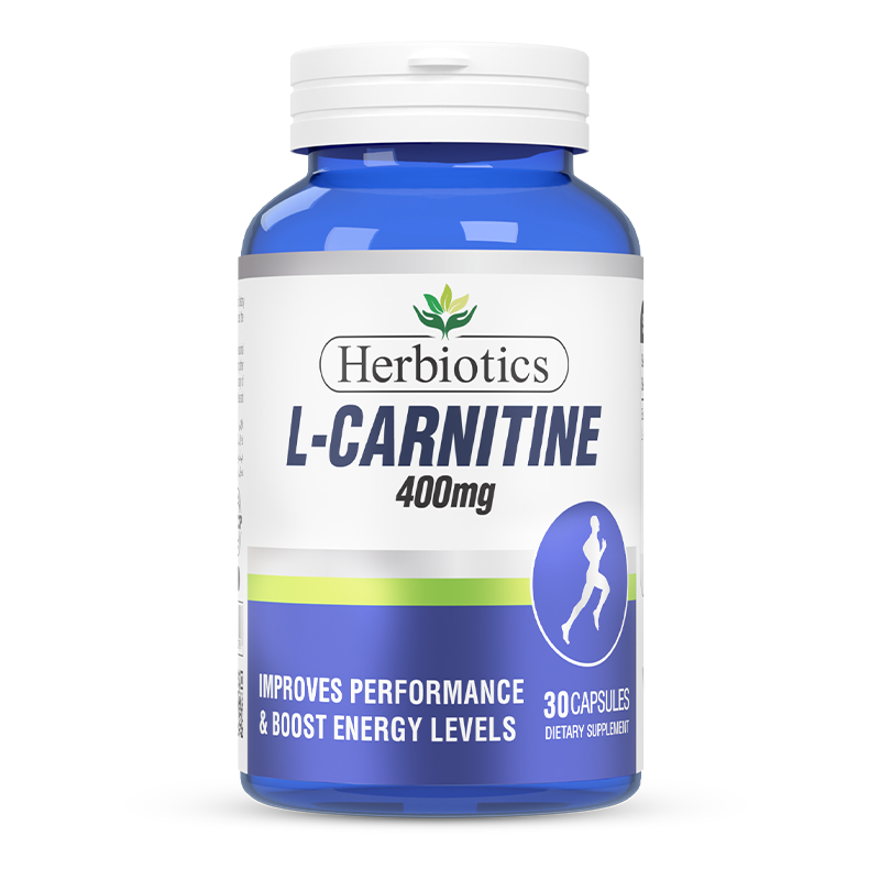 Herbiotics - L-Carnitine - Supplement - Standard Pack - Fat Metabolism