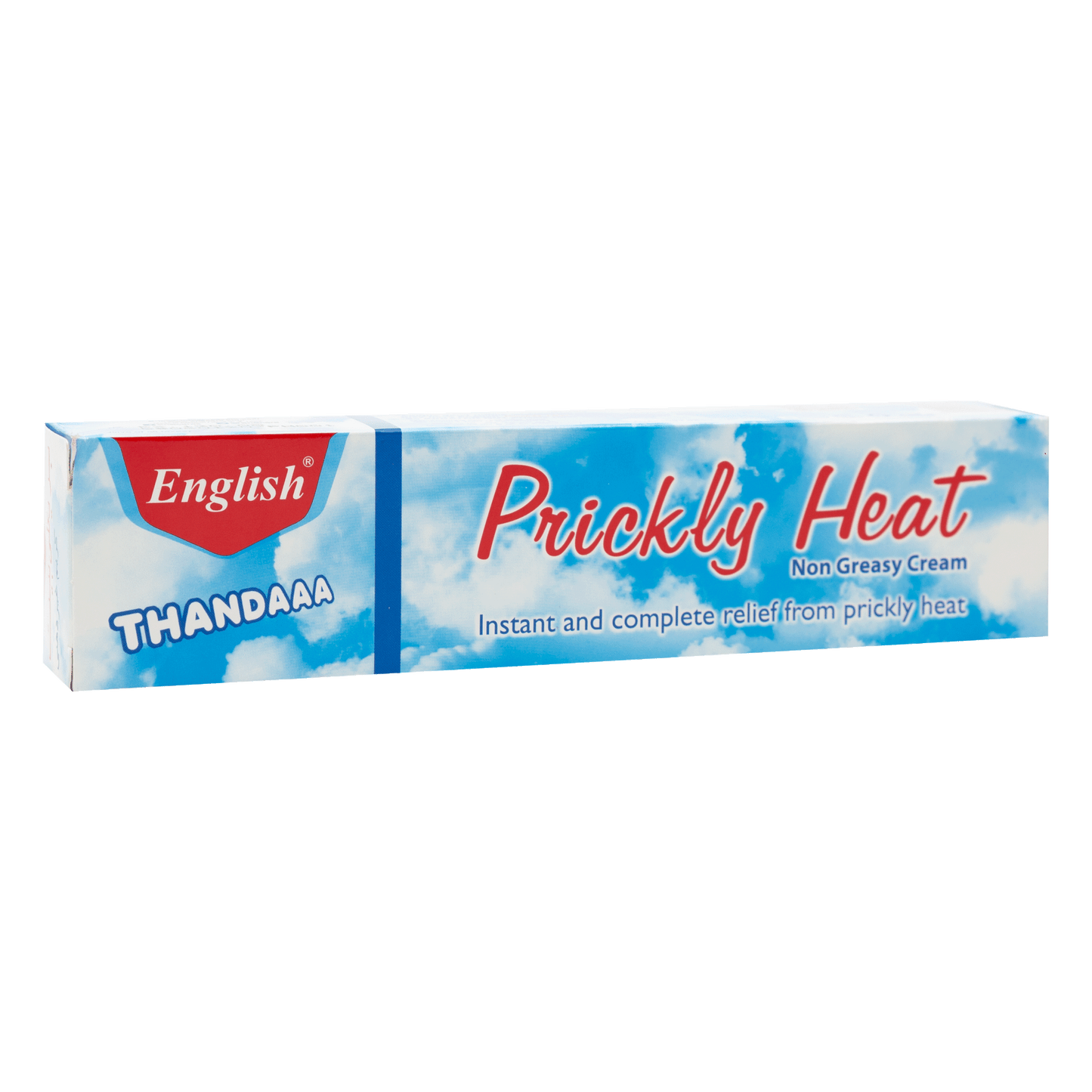 English Prickly Heat Cream - Large Advanced Skin Moisturizer - Pack of 12 | Jodiabaazar.com