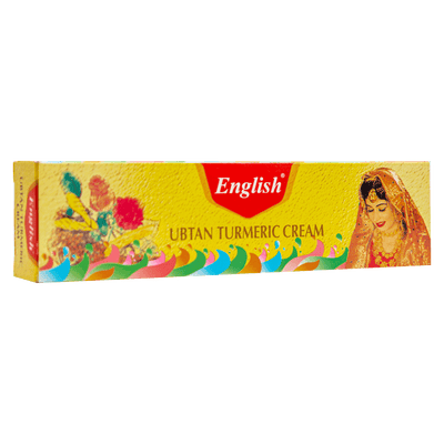 English Ubtan Turmeric Cream - Large Advanced Skin Moisturizer - Pack of 12 | Jodiabaazar.com
