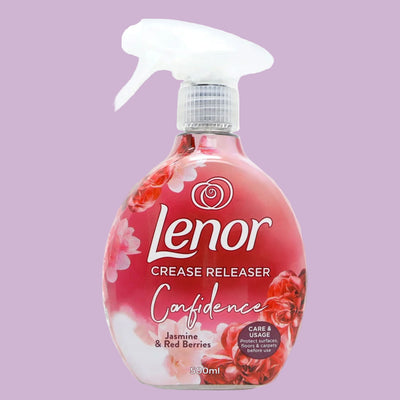 Lenor - CREASE RELEASER - Confidence - Jasmine & Red Berries - ( 1X5 ) 500ml