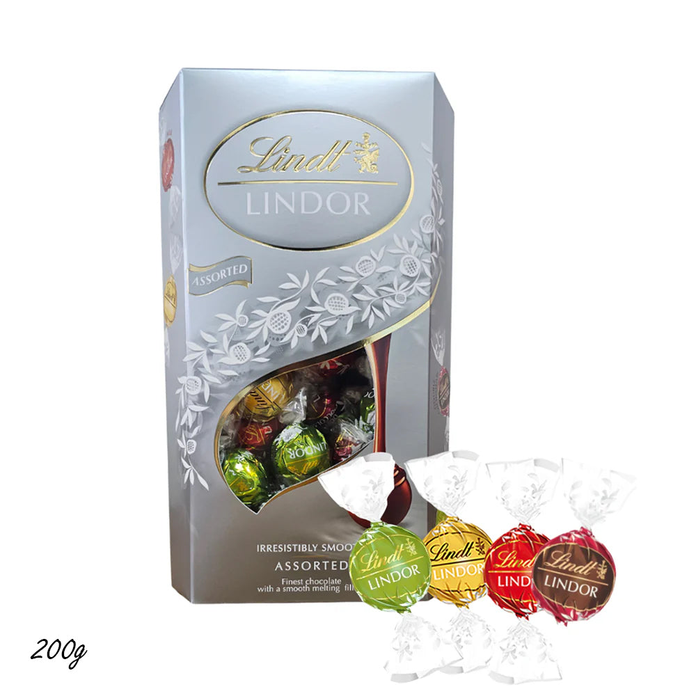 Lindt - Lindor Assorted - Limited Edition - Ball Chocolate - Truffles Box - 200g