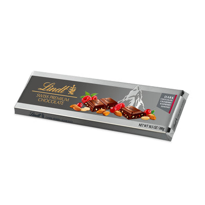 Lindt - Swiss Premium Chocolate - Dark Chocolate Berry Almond - 300 gm