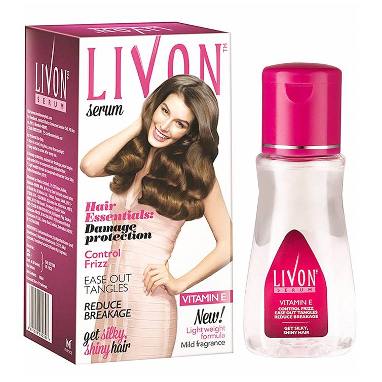 Livon  - Hair Essentials Serum - For Damage Protection & Frizz Control - 50 ML