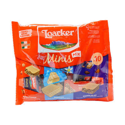 Loacker - Classic Wafer - Mini Mix - 100gm - 24 CT