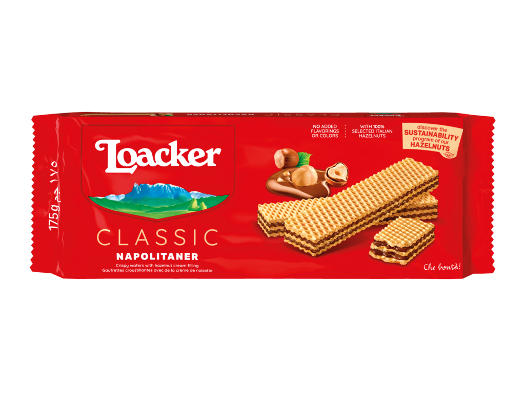 Loacker - Classic Wafer - Napolitaner - 175gm - 36 CT